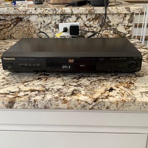 DVD CD player Panasonic dvd-rv32 wall cord attached electronics